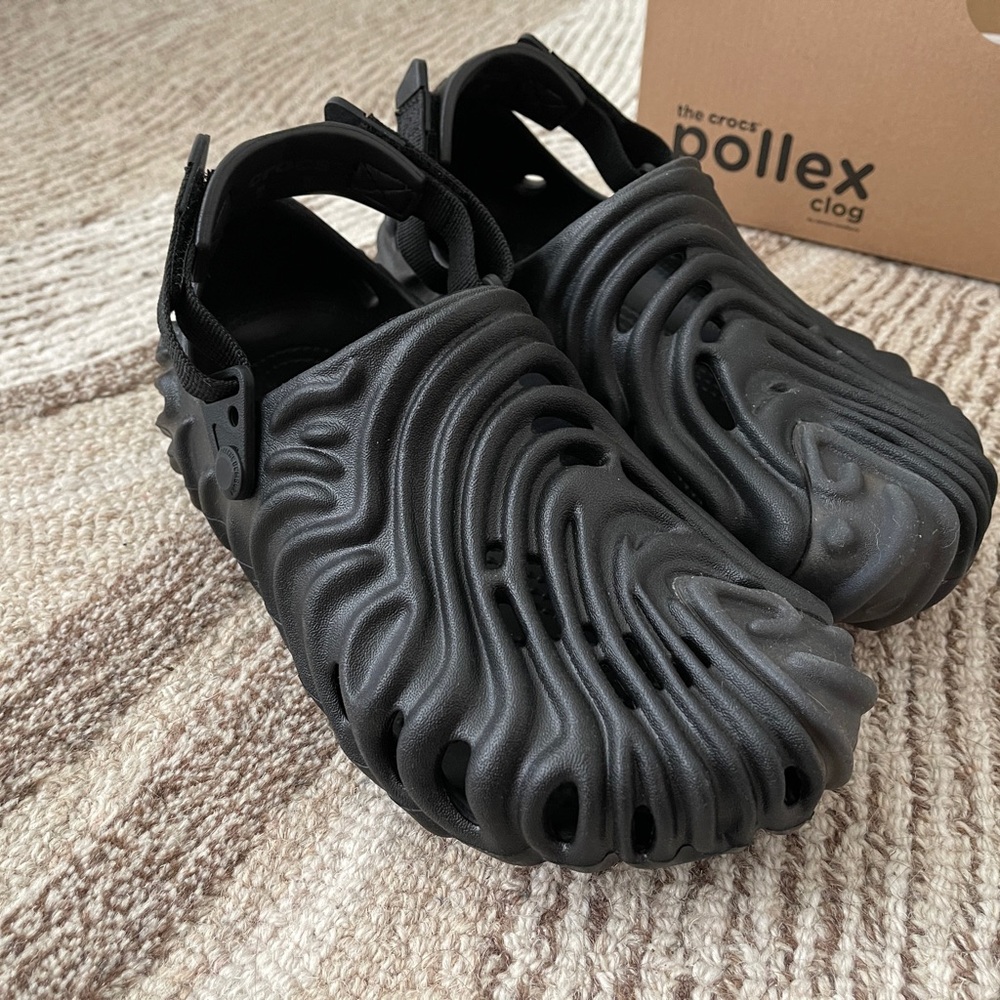 CROCS salehe bembury Pollex Clog in Sasquatch Black